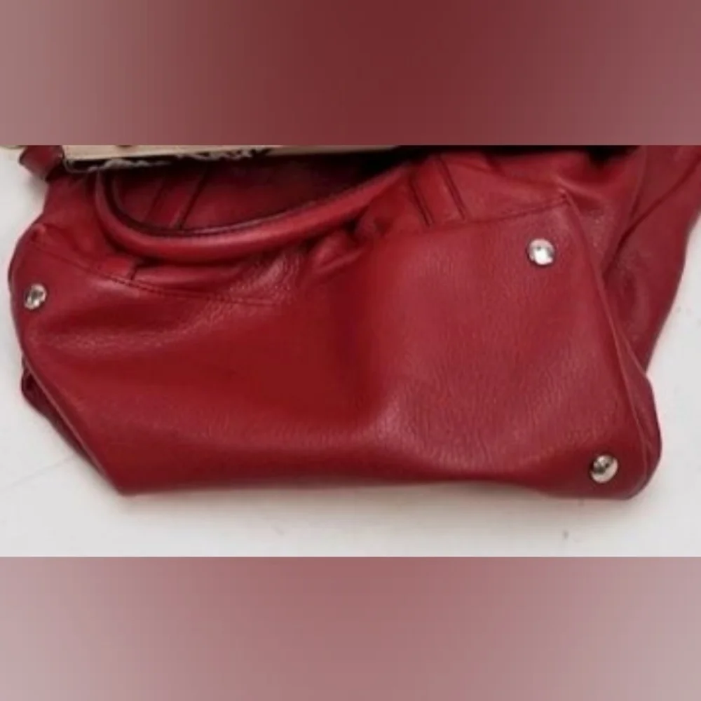 Calvin Klein soft Red Leather Handbag
